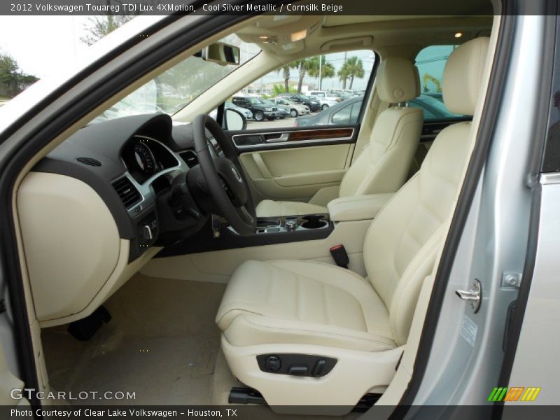  2012 Touareg TDI Lux 4XMotion Cornsilk Beige Interior
