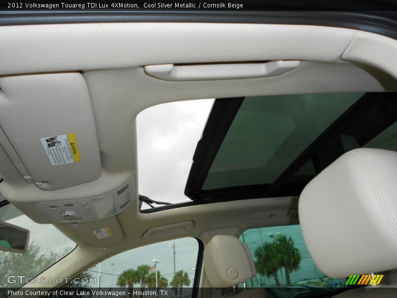 Cool Silver Metallic / Cornsilk Beige 2012 Volkswagen Touareg TDI Lux 4XMotion