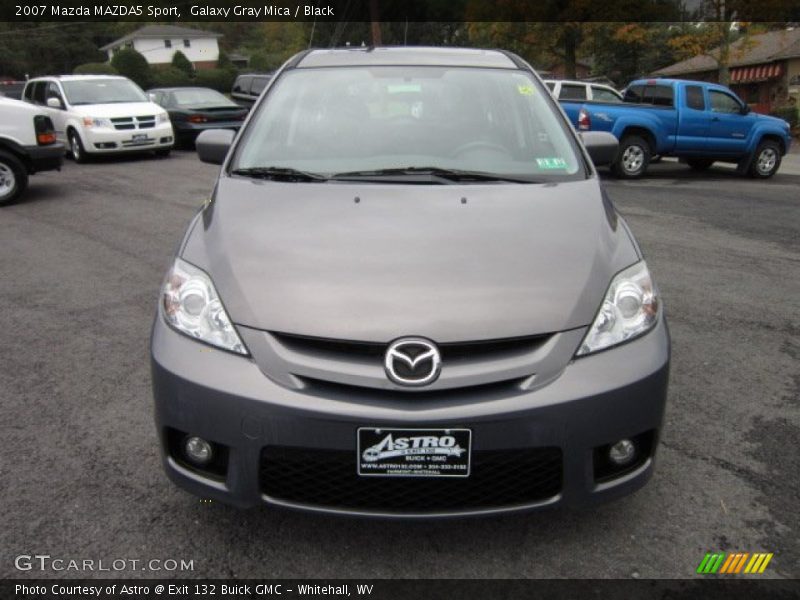 Galaxy Gray Mica / Black 2007 Mazda MAZDA5 Sport