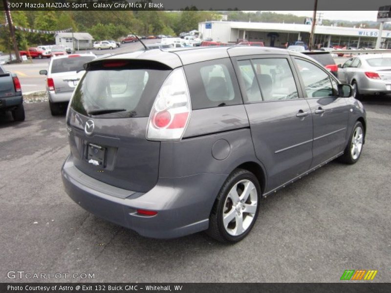 Galaxy Gray Mica / Black 2007 Mazda MAZDA5 Sport