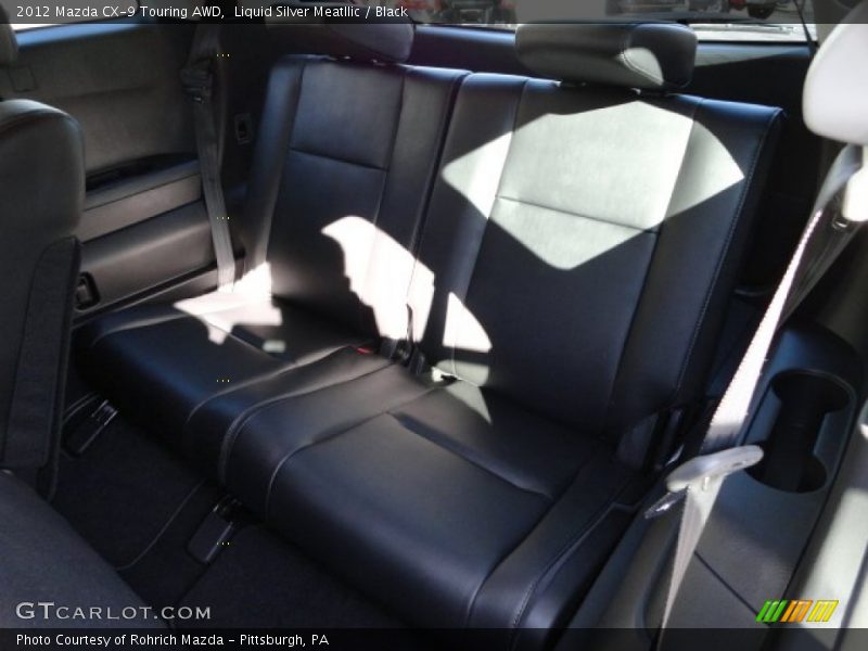 Liquid Silver Meatllic / Black 2012 Mazda CX-9 Touring AWD