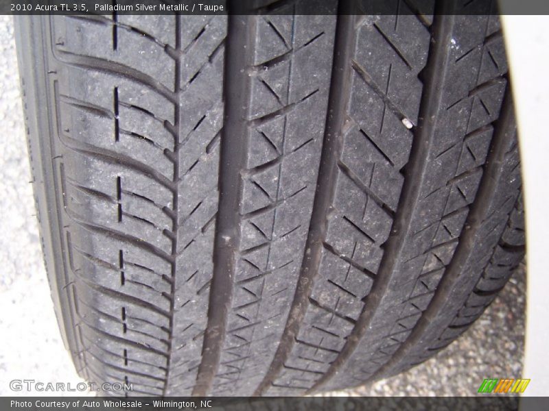 Palladium Silver Metallic / Taupe 2010 Acura TL 3.5