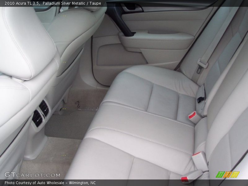 Palladium Silver Metallic / Taupe 2010 Acura TL 3.5