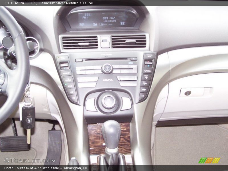 Palladium Silver Metallic / Taupe 2010 Acura TL 3.5