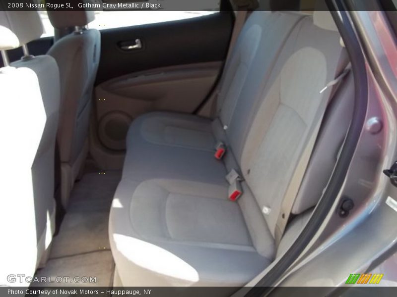 Gotham Gray Metallic / Black 2008 Nissan Rogue SL