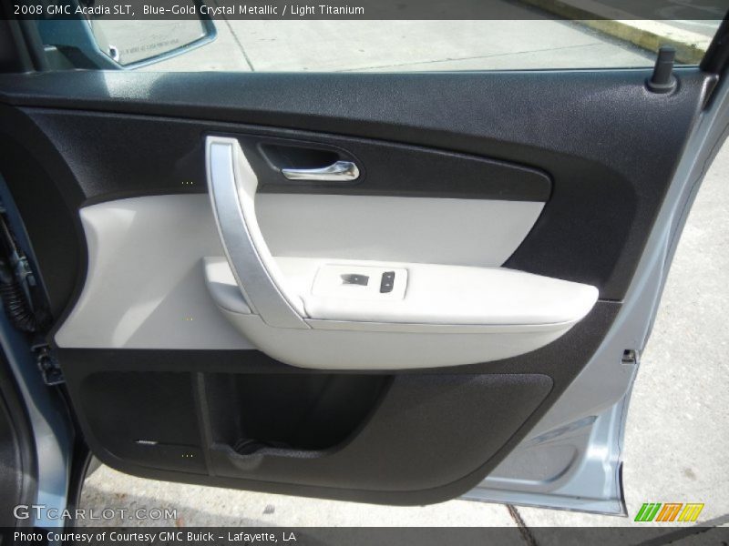 Blue-Gold Crystal Metallic / Light Titanium 2008 GMC Acadia SLT