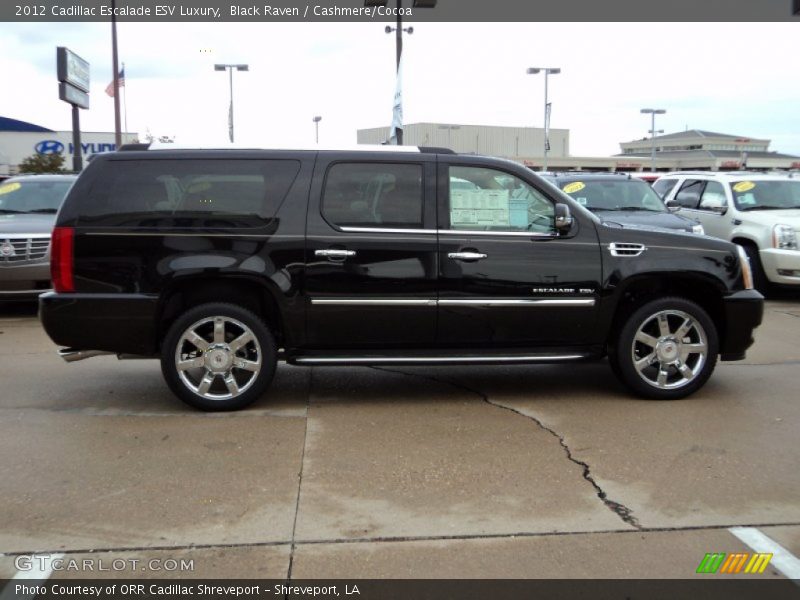  2012 Escalade ESV Luxury Black Raven