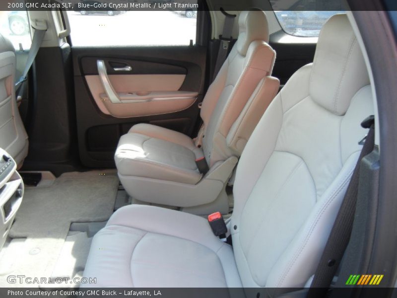 Blue-Gold Crystal Metallic / Light Titanium 2008 GMC Acadia SLT