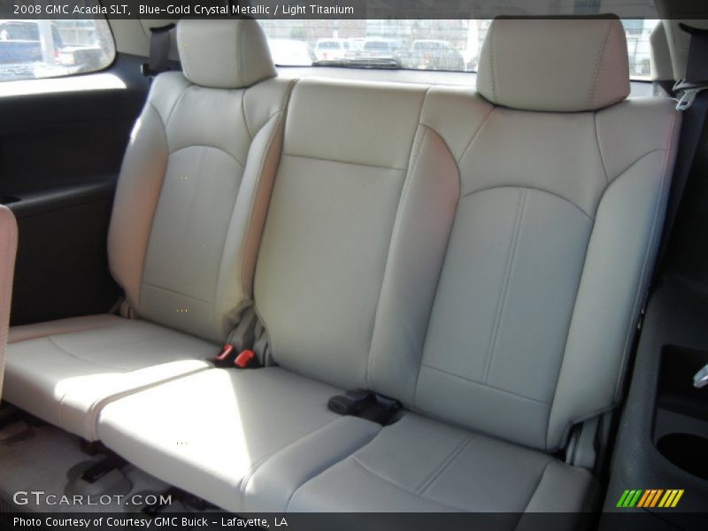 Blue-Gold Crystal Metallic / Light Titanium 2008 GMC Acadia SLT