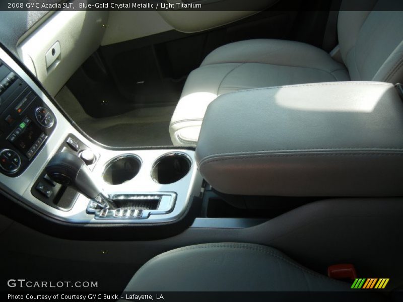Blue-Gold Crystal Metallic / Light Titanium 2008 GMC Acadia SLT