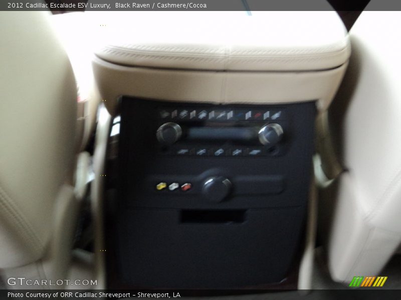 Black Raven / Cashmere/Cocoa 2012 Cadillac Escalade ESV Luxury