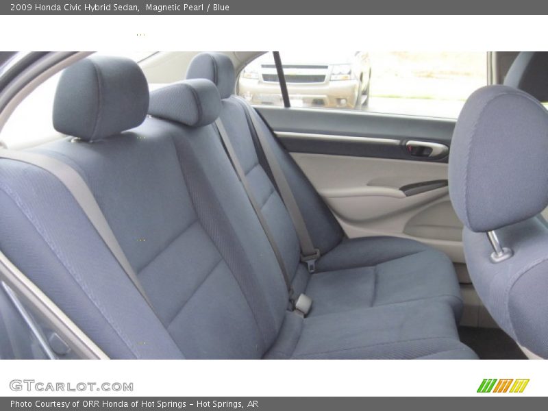 Magnetic Pearl / Blue 2009 Honda Civic Hybrid Sedan