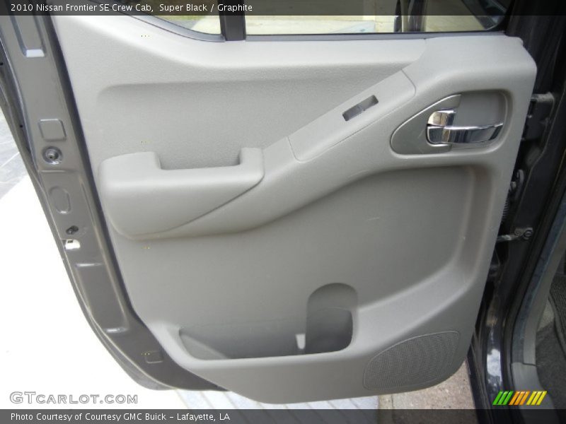Super Black / Graphite 2010 Nissan Frontier SE Crew Cab