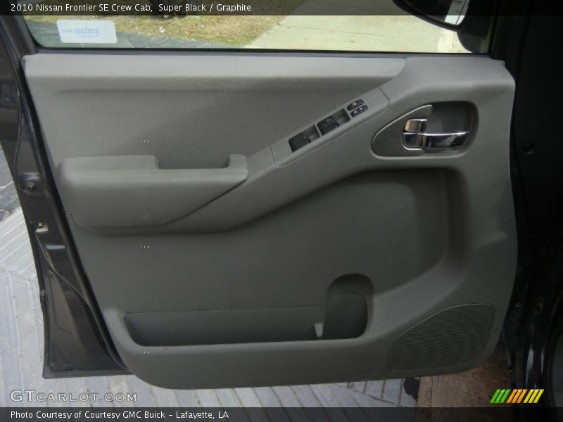 Super Black / Graphite 2010 Nissan Frontier SE Crew Cab