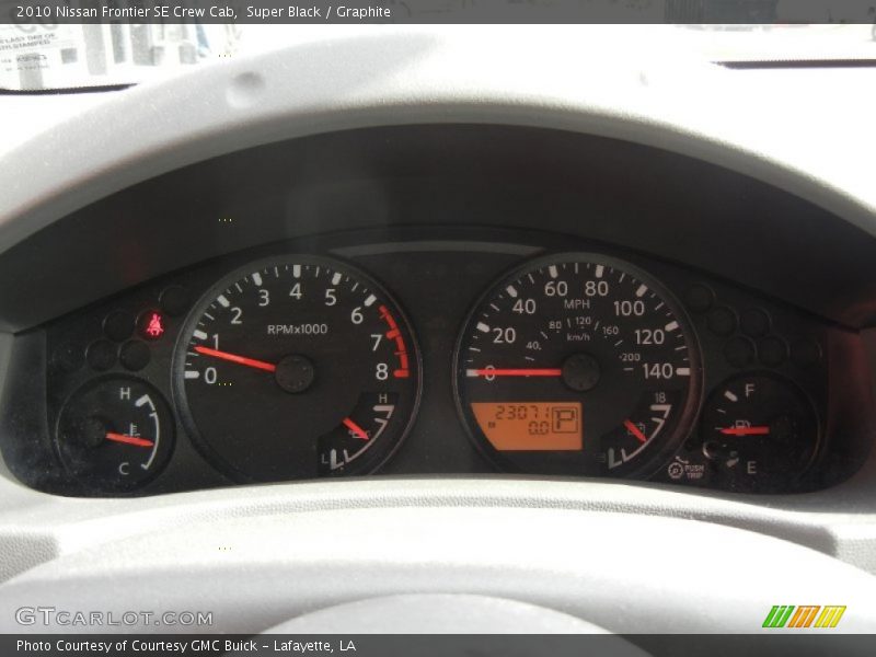 Super Black / Graphite 2010 Nissan Frontier SE Crew Cab
