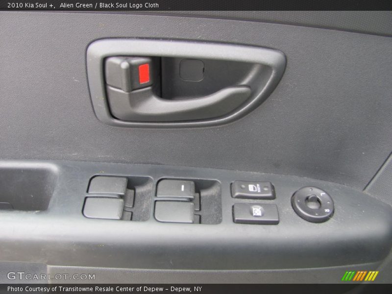 Alien Green / Black Soul Logo Cloth 2010 Kia Soul +