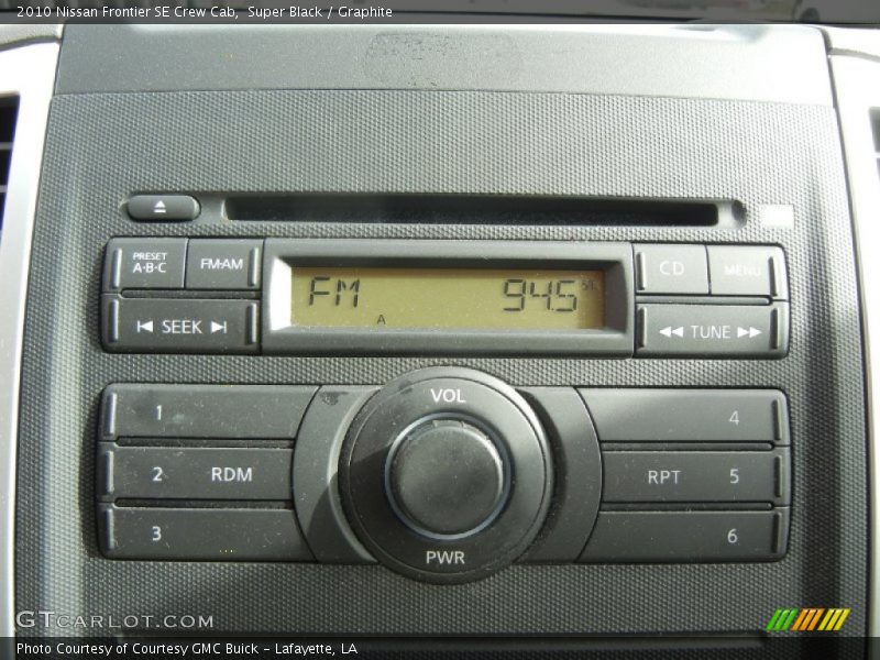 Super Black / Graphite 2010 Nissan Frontier SE Crew Cab