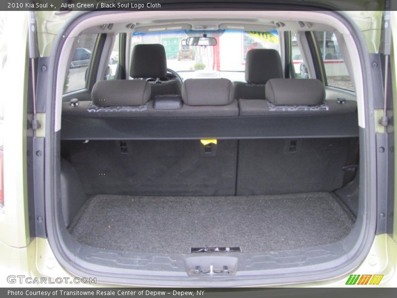 Alien Green / Black Soul Logo Cloth 2010 Kia Soul +