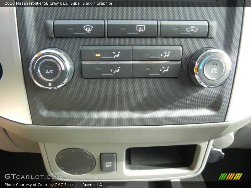 Super Black / Graphite 2010 Nissan Frontier SE Crew Cab