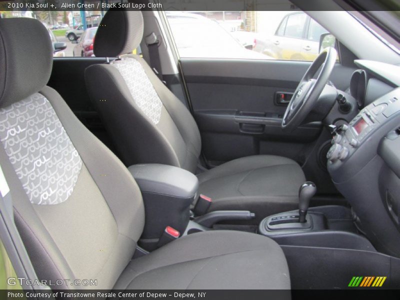 Alien Green / Black Soul Logo Cloth 2010 Kia Soul +
