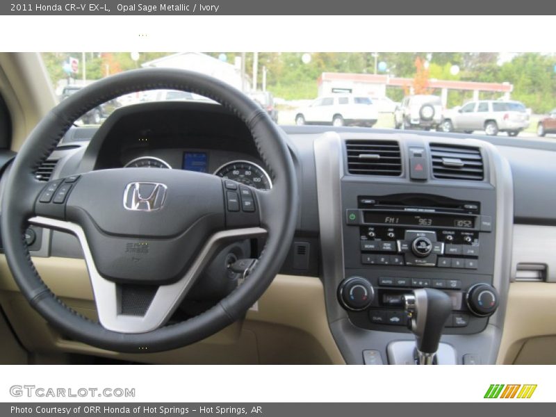 Opal Sage Metallic / Ivory 2011 Honda CR-V EX-L