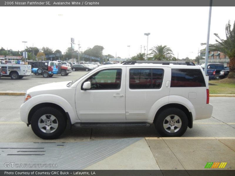 Avalanche White / Graphite 2006 Nissan Pathfinder SE