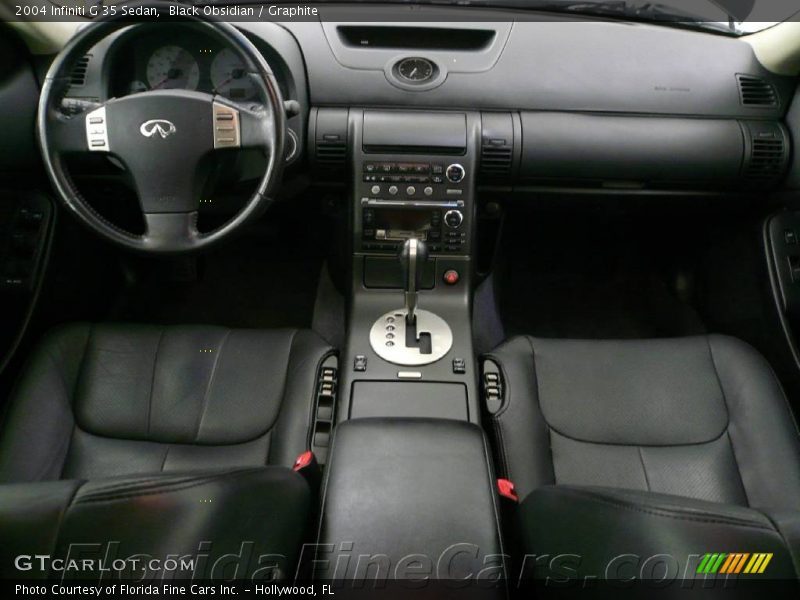 Black Obsidian / Graphite 2004 Infiniti G 35 Sedan