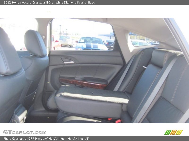White Diamond Pearl / Black 2012 Honda Accord Crosstour EX-L