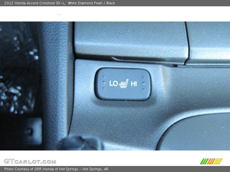 White Diamond Pearl / Black 2012 Honda Accord Crosstour EX-L