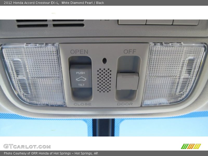 Controls of 2012 Accord Crosstour EX-L