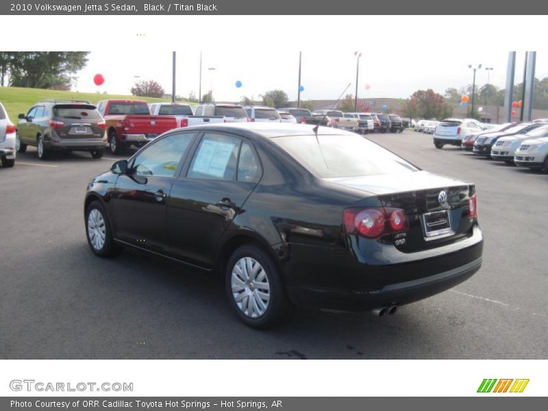 Black / Titan Black 2010 Volkswagen Jetta S Sedan