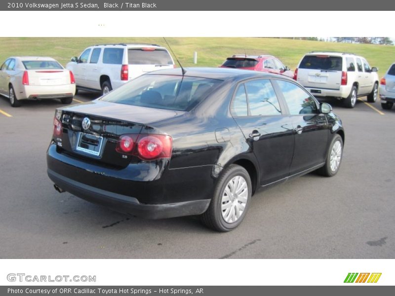 Black / Titan Black 2010 Volkswagen Jetta S Sedan