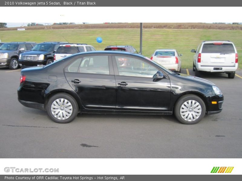 Black / Titan Black 2010 Volkswagen Jetta S Sedan