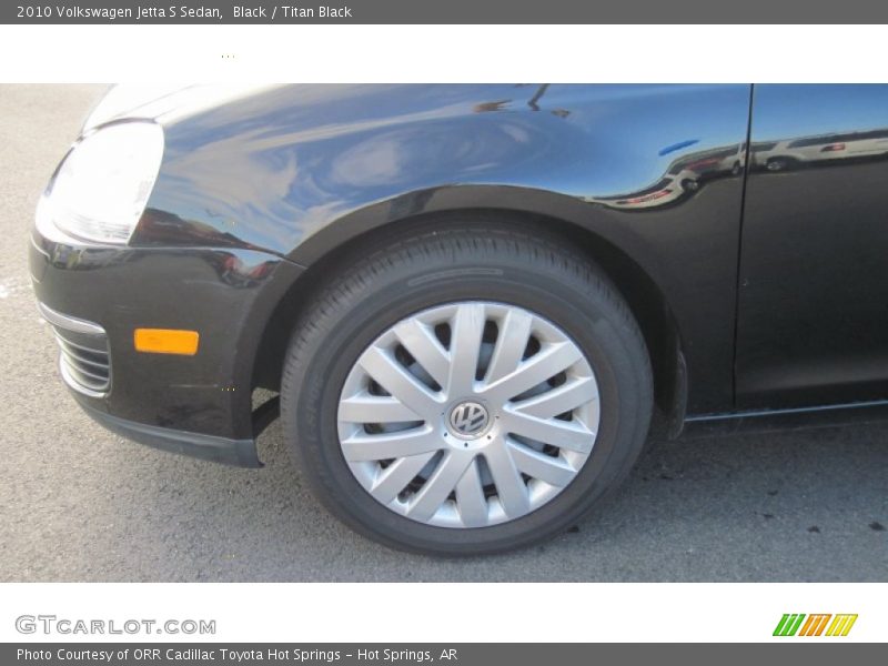 Black / Titan Black 2010 Volkswagen Jetta S Sedan