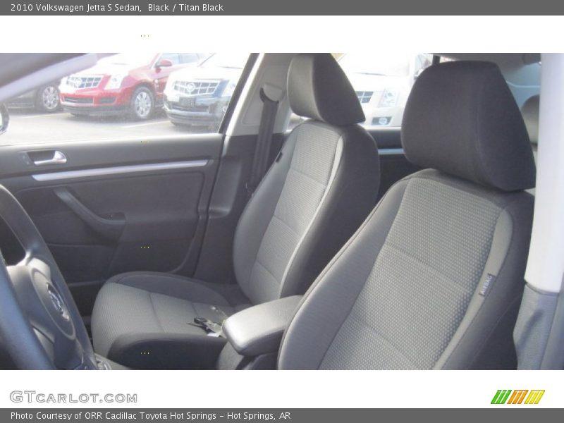 Black / Titan Black 2010 Volkswagen Jetta S Sedan