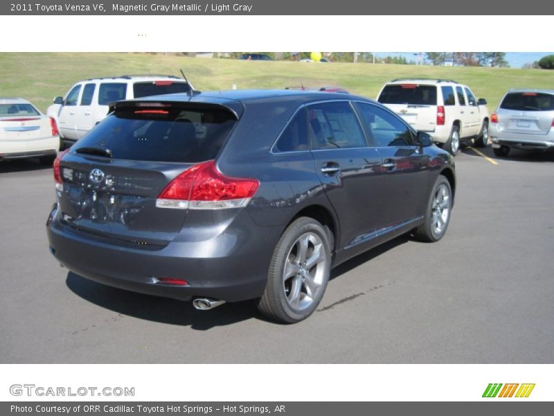 Magnetic Gray Metallic / Light Gray 2011 Toyota Venza V6