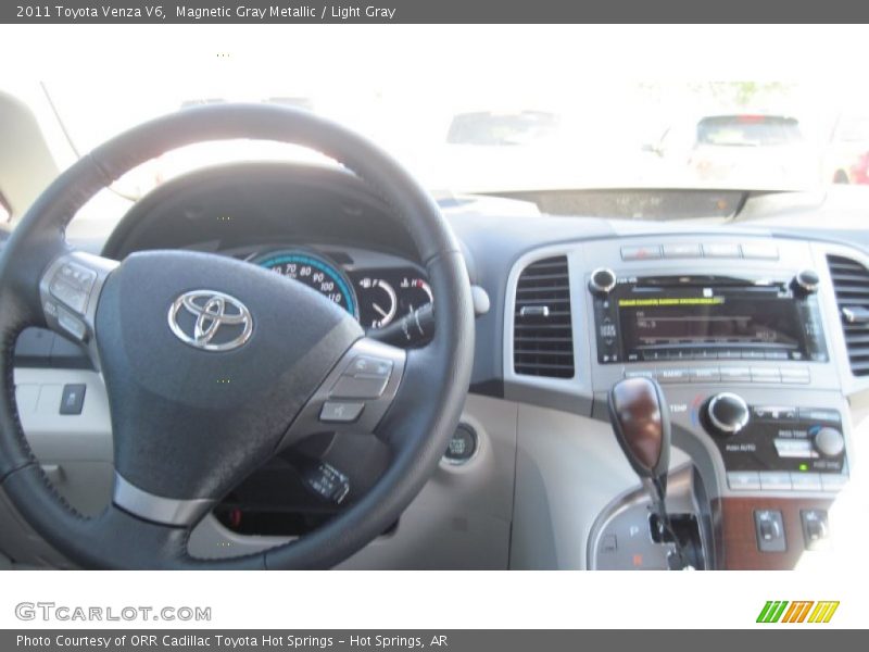 Magnetic Gray Metallic / Light Gray 2011 Toyota Venza V6