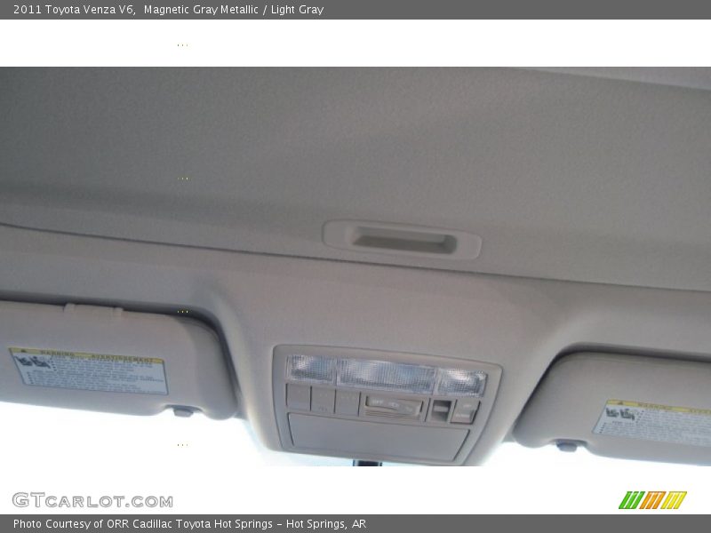 Magnetic Gray Metallic / Light Gray 2011 Toyota Venza V6