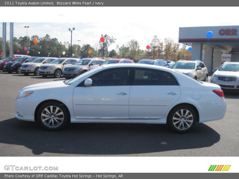 Blizzard White Pearl / Ivory 2011 Toyota Avalon Limited