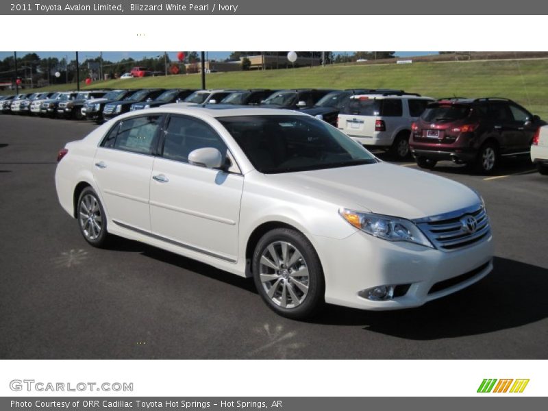 Blizzard White Pearl / Ivory 2011 Toyota Avalon Limited