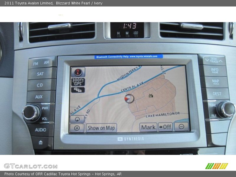 Blizzard White Pearl / Ivory 2011 Toyota Avalon Limited