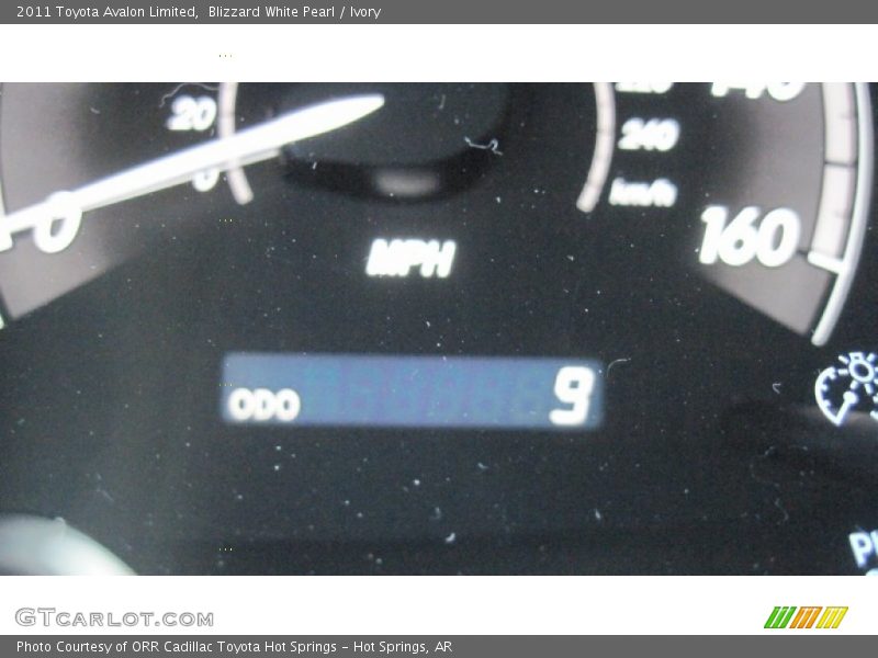 Blizzard White Pearl / Ivory 2011 Toyota Avalon Limited