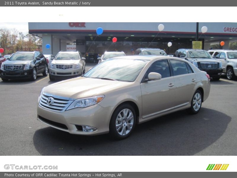Sandy Beach Metallic / Ivory 2011 Toyota Avalon