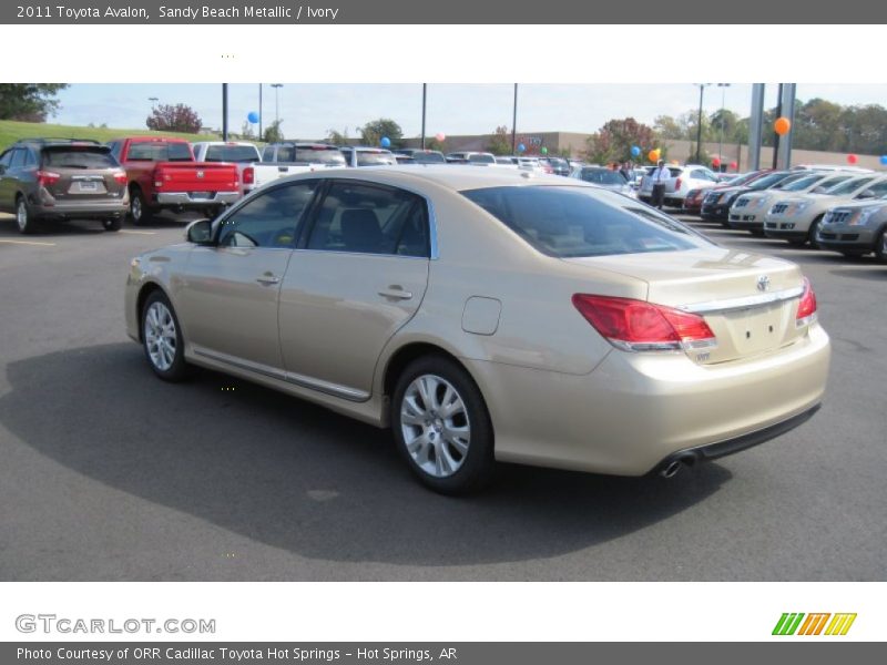Sandy Beach Metallic / Ivory 2011 Toyota Avalon
