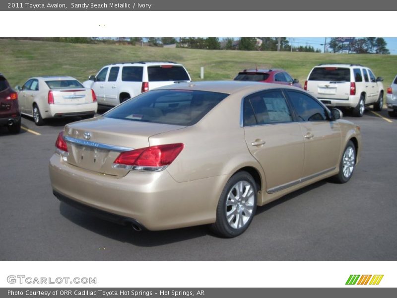 Sandy Beach Metallic / Ivory 2011 Toyota Avalon