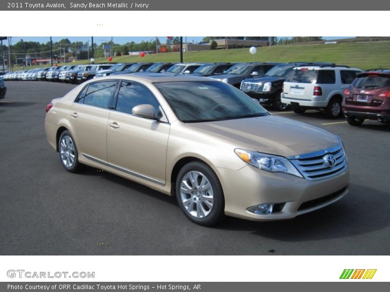 Sandy Beach Metallic / Ivory 2011 Toyota Avalon