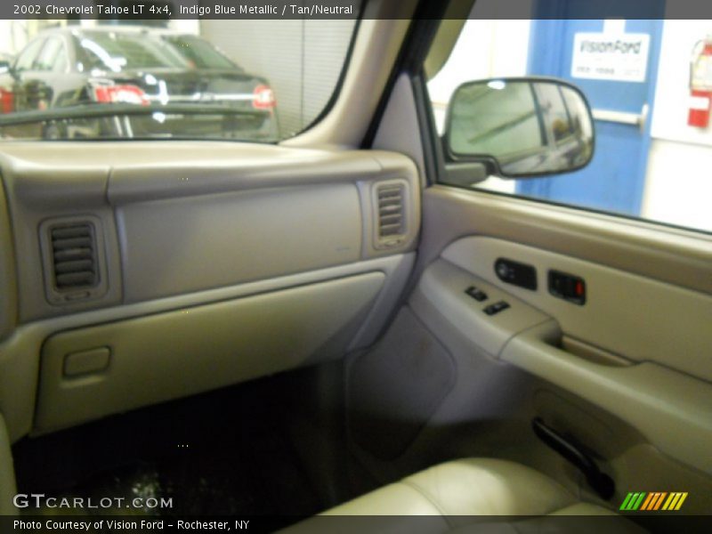 Indigo Blue Metallic / Tan/Neutral 2002 Chevrolet Tahoe LT 4x4