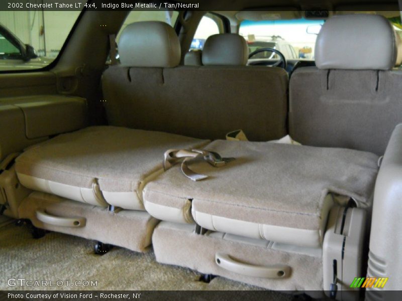 Indigo Blue Metallic / Tan/Neutral 2002 Chevrolet Tahoe LT 4x4