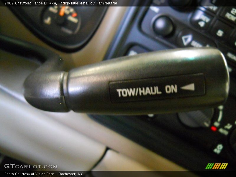 Indigo Blue Metallic / Tan/Neutral 2002 Chevrolet Tahoe LT 4x4