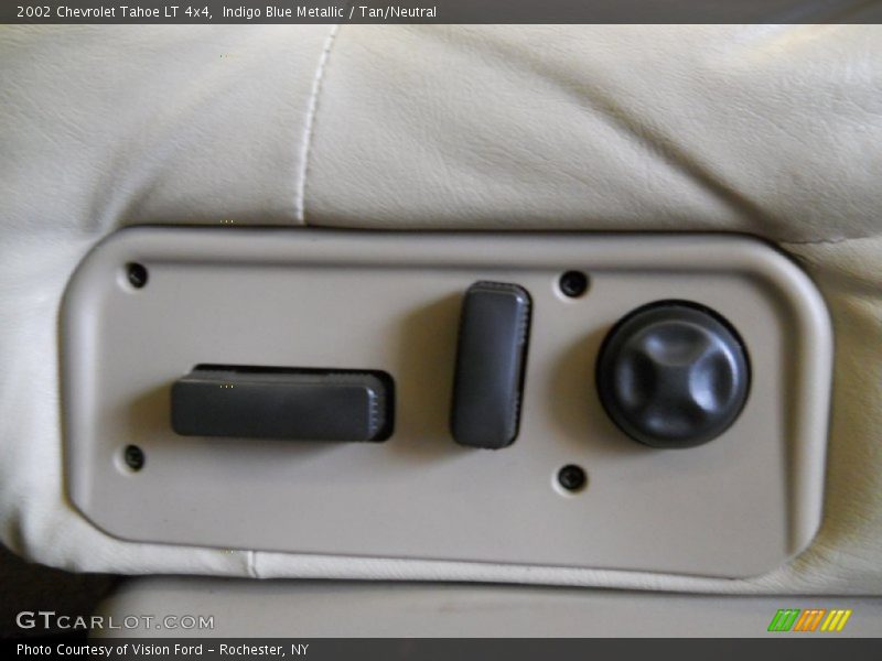 Indigo Blue Metallic / Tan/Neutral 2002 Chevrolet Tahoe LT 4x4